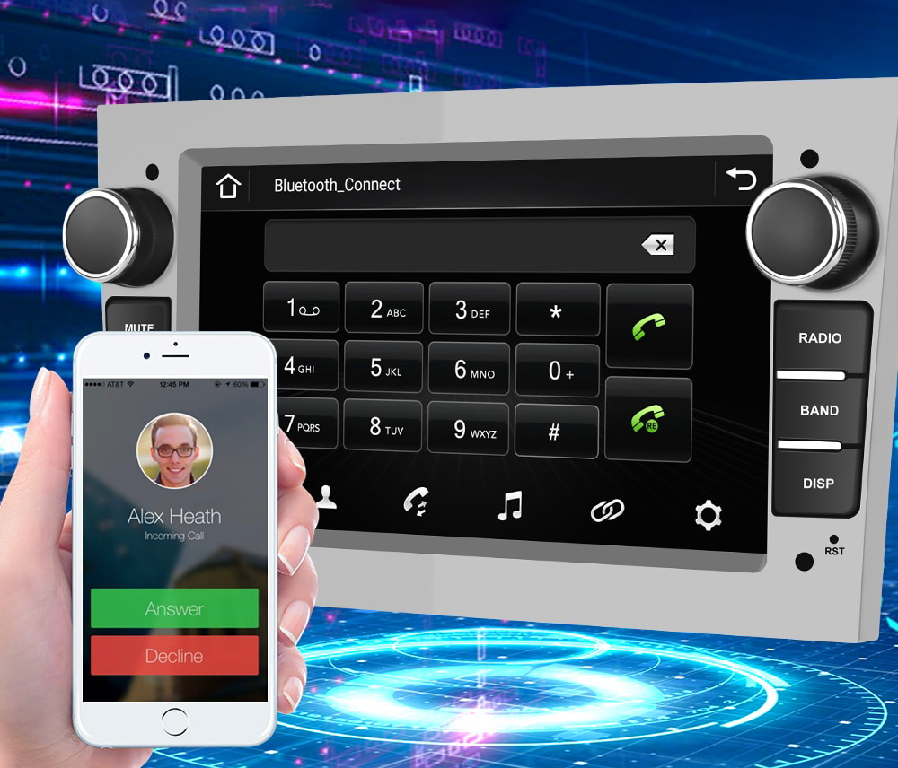 RADIO 7' ANDROID CANBUS DO OPEL VECTRA C 2002-2008 Model VRT20-9714B
