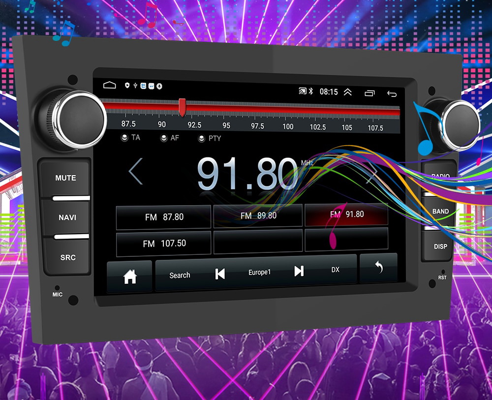 RADIO 7' ANDROID CANBUS DO OPEL VECTRA C 2002-2008 Rodzaj akcesoryjny