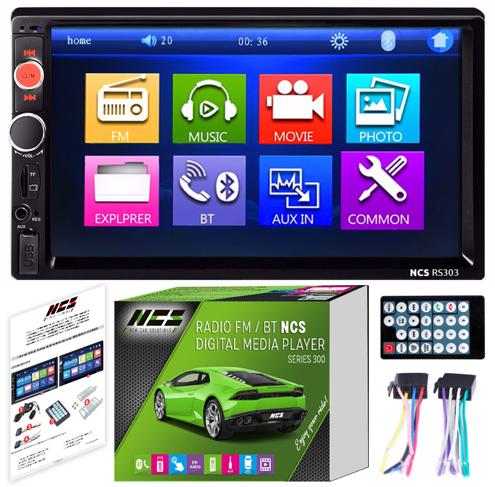 RADIO 2DIN EKRAN 7 USB SAMOCHODOWE SD MP3 BT