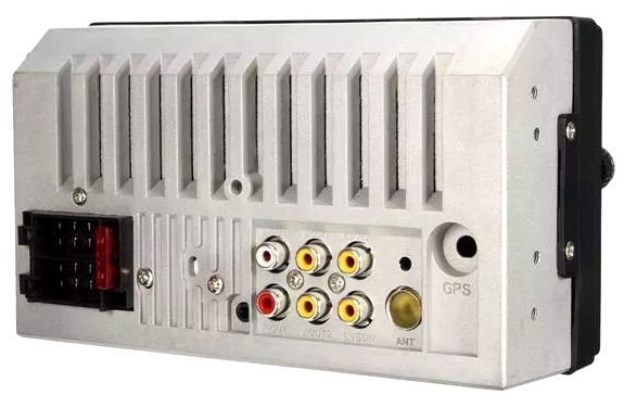 RADIO 2DIN EKRAN 7 USB SAMOCHODOWE SD MP3 BT Złącza AUX minijack USB RCA Sub-out (subwoofer)